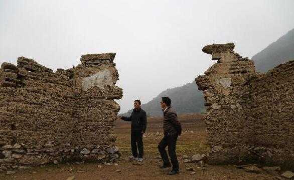 上高蒙山银矿水下古遗址重见天日